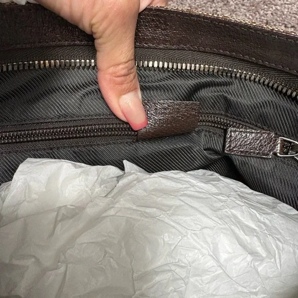 Gucci Tan and Brown Men's Messenger Bag - Picture 4 of 5